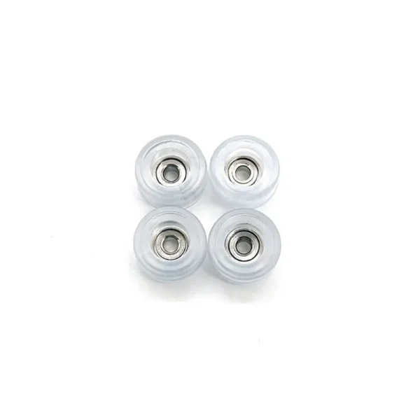 4Pcs Urethane CNC Bearing Wheel For Fingerboard Professional PU+Metal Mini Finger Skate Board Wheels