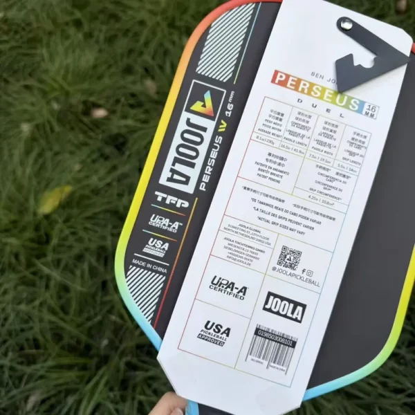 Genuine JOOLA Sports Pro IV Perseus Summer Daze Limited Edition Pickleball Paddle 16mm  GEN4 TFP Foam Core Carbon Fiber
