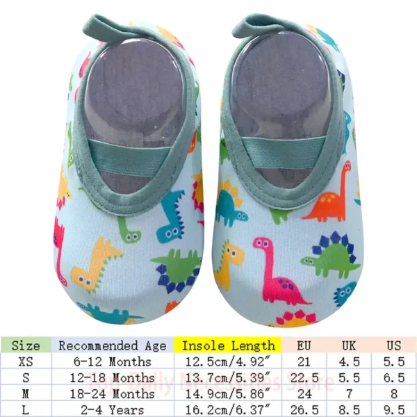 Kids Quick Dry Non-Slip Barefoot Shoes Beach Seaside Water Shoes Outdoor Aqua Socks for Boy Girl Soft Surfing Swimming Shoes