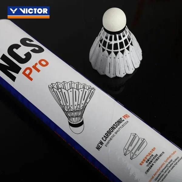 2025 Original  Brand1 tube 12 pcs NCS Pro Ball endurance, flight stability, NCS PRO artificial badminton ball
